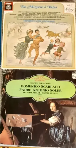 Lote 7 Discos Vinil. Música Clássica/ Erudita etc
