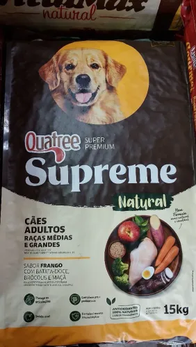Ração QUATREE SUPREME SUPER PREMIUM