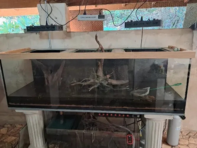Vendo 3 Aquários 780 litros com um sump de 350 , aquário de 300 litros e outro boyu 478L