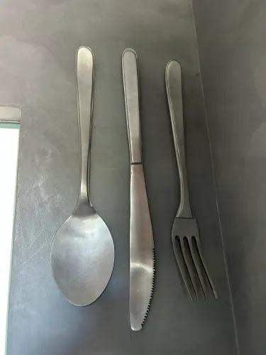Conjunto de talheres decorativos 