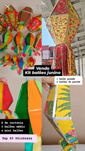 Balão junino / Balões