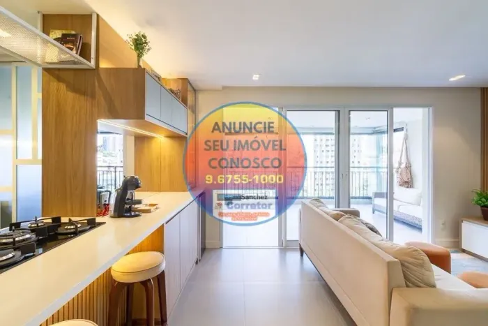 Apartamento para venda no Jardim Prudência com 2 quartos, 1 suíte, 1 vaga, 89m², cozinha a