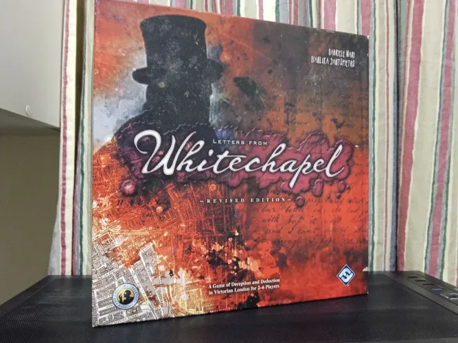 Boardgame letters from whitechapel