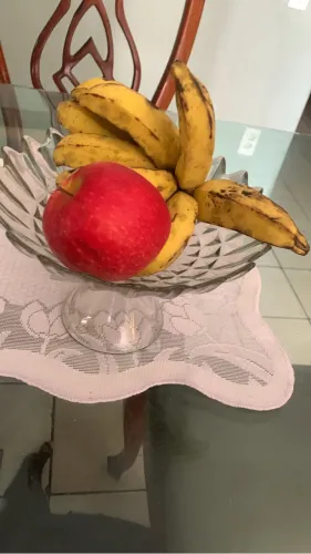 Fruteira de vidro 