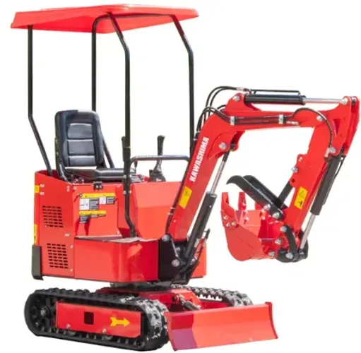 Escavadeira Autopropelida Kawashima EGK 890 Compacta Potente e Ideal para Obras e Serviços