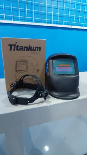 ? OFERTA! Máscara de Solda Titanium Combat #11 - Alta Resistência
