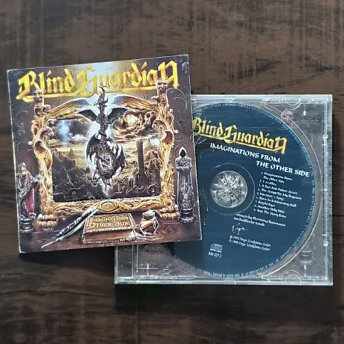 CD Blind Guardian - Imaginations From The Other Side (1995) AUTOGRAFADO Hansi e André