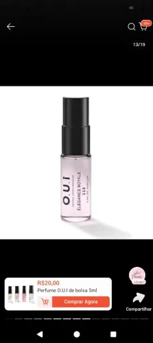 Perfume de bolsa elegance royalle o.u.i 5 ml