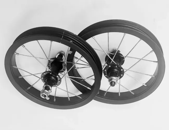2 Rodas Dianteiras de Bike Aro 12
