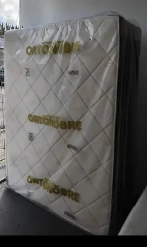 Cama box casal marca ortonobre 690,00