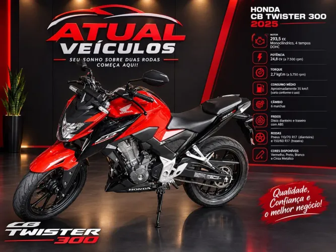 Honda CB300 Twister 2025