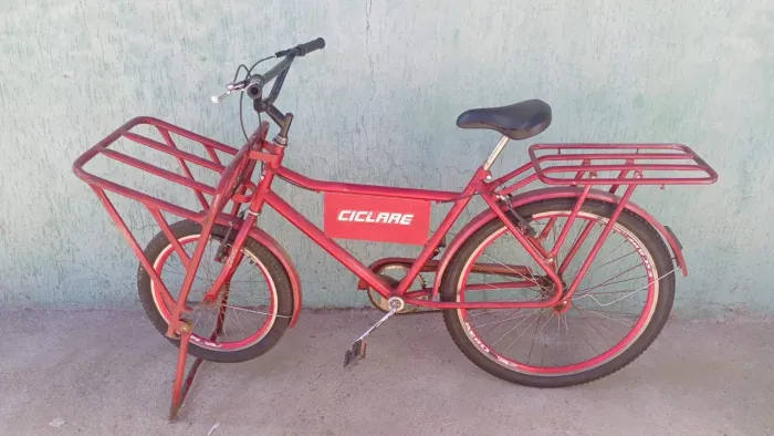 Bicicleta cargueira 