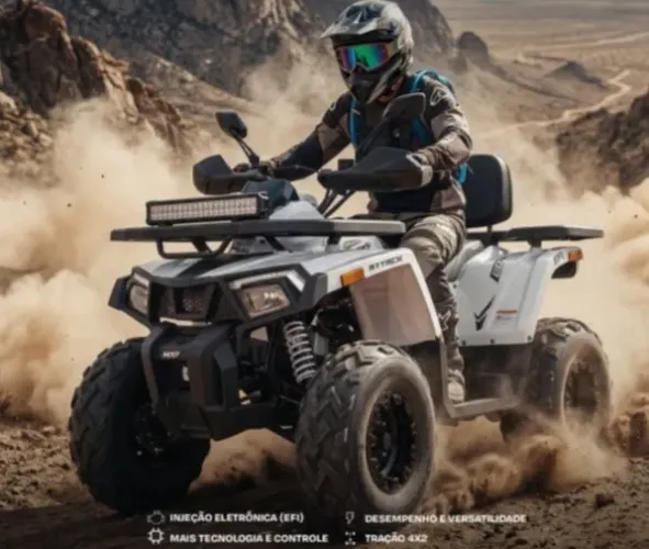 Quadriciclo Mxf Attack 200cc 4x2 Injetado 0km