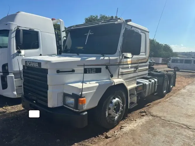 Scania T 112 HS 6x2 ano 1989 - Aceito Troca