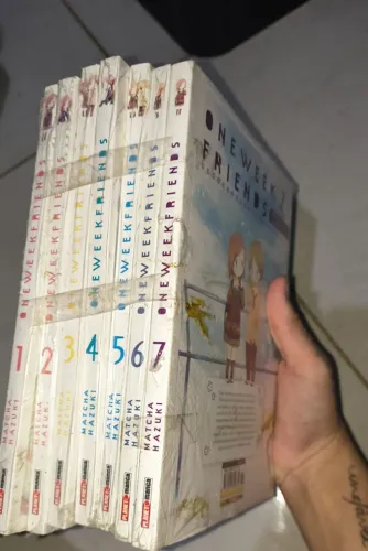 Coleção Completa Mangá One Week Friends Volumes 1 Ao 7 Panini - Novo Lacrado