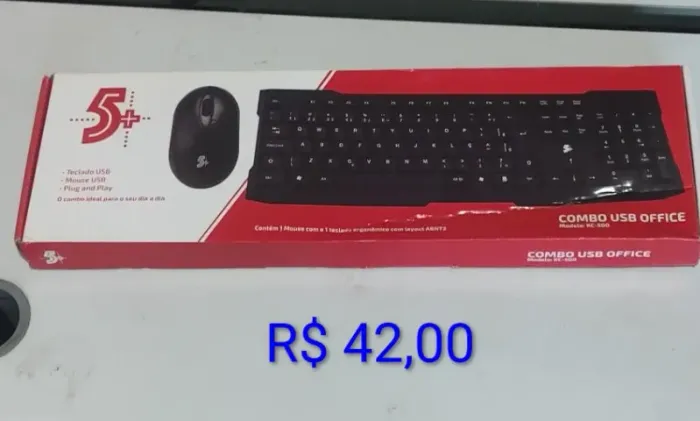 Teclado e Mouse USB