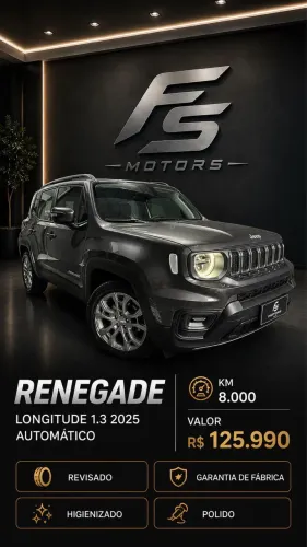 Jeep Renegade Long. T270 1.3 TB 4X2 Flex Aut. 2025