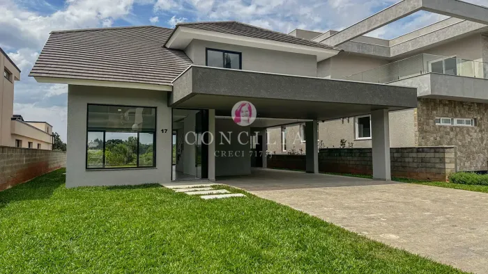 Casa nova com 3 Suítes em Condomínio - Santa Felicidade - Curitiba/PR