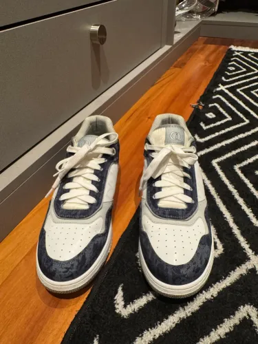 Tênis dior b27 azul escuro e branco original (aceito ofertas)