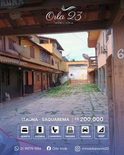 ITAÚNA, ORLA 23 IMOBILIÁRIA VENDE! LOFT EM CONDOMÍNIO FAMILIAR.