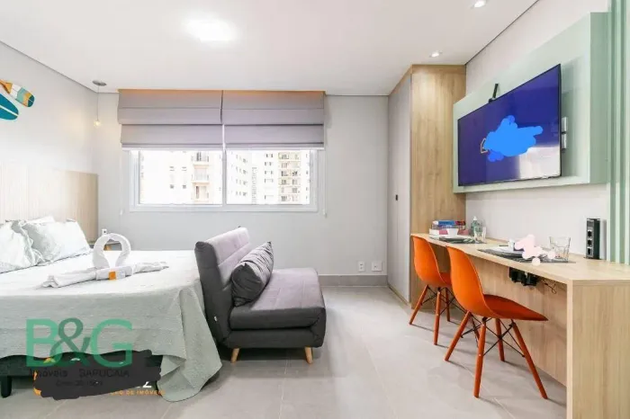 Studio, 27 m² - venda por R$ 308.000,00 ou aluguel por R$ 2.432,00/mês - Belém - São Paulo