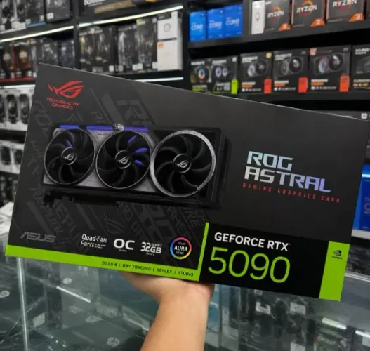 Placa de vídeo MSI GeForce RTX 5090 Vanguard Lacrada