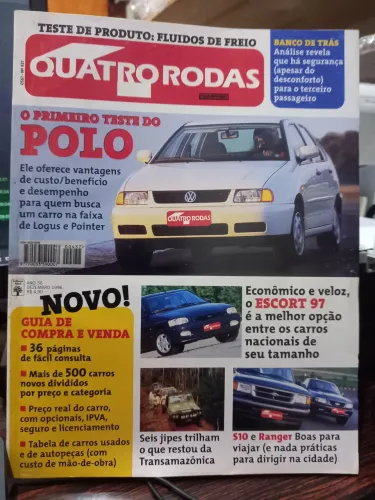 Revista quatro rodas edição VW Polo