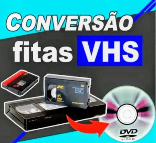 Vhs - Digitalização de Fita VHS Para Pendrive e Dvd.