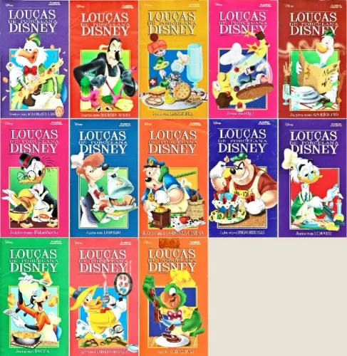 Fascículos Louças de Porcelana Disney n°s 35-62 (Planeta DeAgostini) [2008] preço p/ unid.
