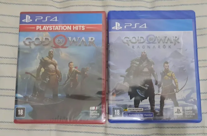 God of War 2018 + God of War Ragnarok (Lacrados) - PS4