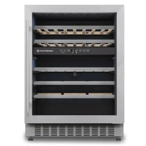 Adega 45 Garrafas Elettromec Dual Zone de Embutir