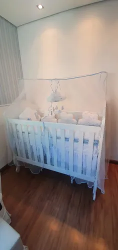 Berço madeira maciça branco