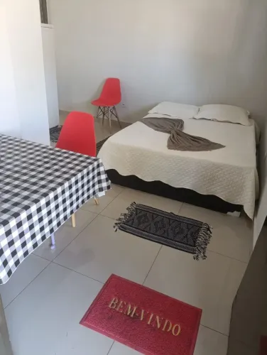 kitinet mobiliada perto do Shopping tudo incluído água, luz e internet wi-fi