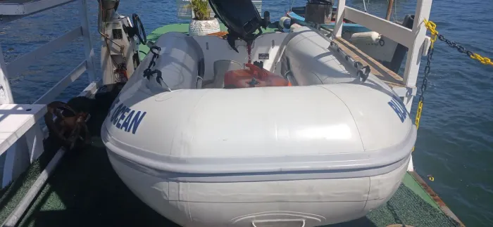 BOTE ZEFIR COM MOTOR MERCURY 15HP