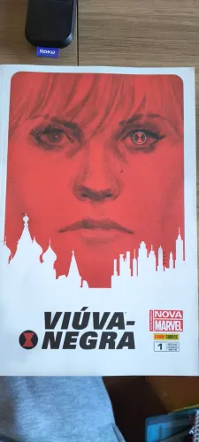 Hq Viuva negra 1 totalmente nova marvel 2016