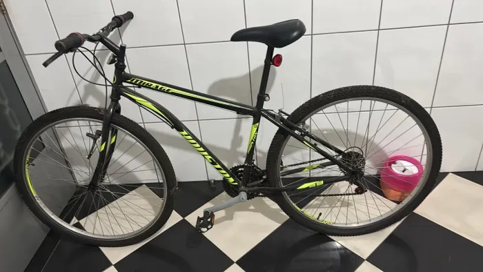 Bicicleta Houston Mirage Aro 29 Freio V-brake Preta/amarelo Cor Preto Tamanho do quadro 17