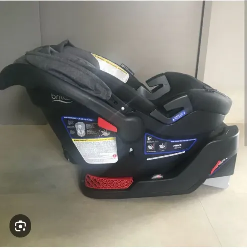 carrinho de bebê britax + bebe conforto britax com isofix + carrinho de bebê britax