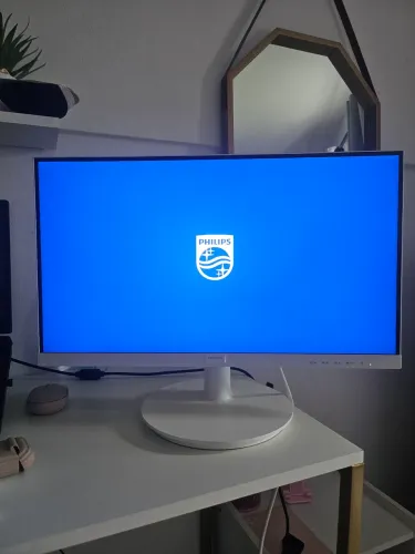 Monitor Philips Led 21.5 polegadas branco