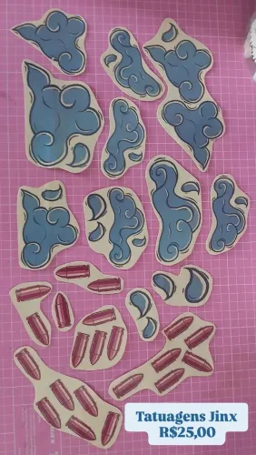 Tatuagens Temporárias Jinx