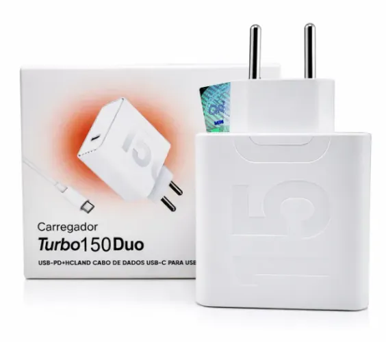 Carregador Original Xiaomi Turbo 150w Tipo C Turbo Branco