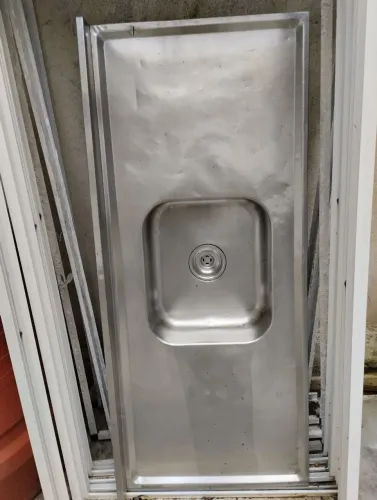 Pia inox de cozinha