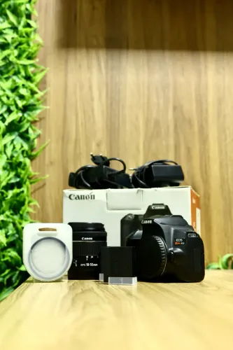 Canon Rebel Sl3 + Lente Kit 18-55mm + 3 Baterias