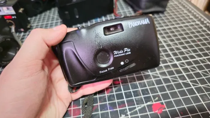 Camera fotografica Saboneteira