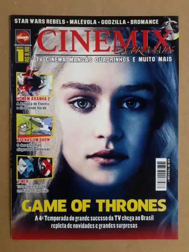 Game Of Thrones - X-Men - Homem-Aranha: Revista Cinemix N° 1