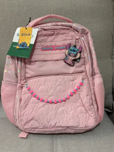 Mochila e lancheira Stitch Angel Baggagio