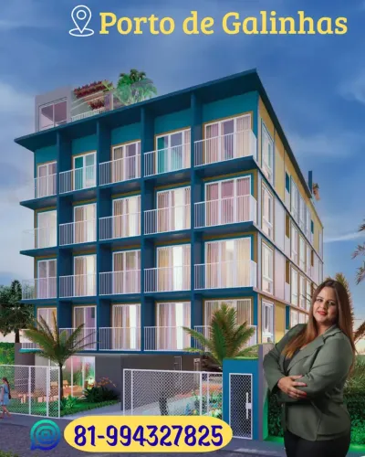 APARTAMENTO A VENDA EM PORTO DE GALINHAS... EXCELENTE PARA INVESTIDOR!