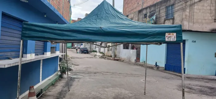 Vendo tenda 3×3 galvanizada 