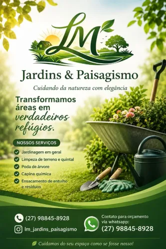 Limpeza de Terrenos e paisagismo 