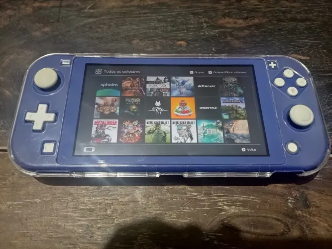 Nintendo Switch Lite Desbloqueado + microSD 256GB
