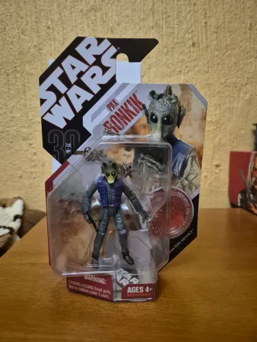 Star Wars Hasbro 30th Pax Bonkik lacrado (Sem a moeda)!